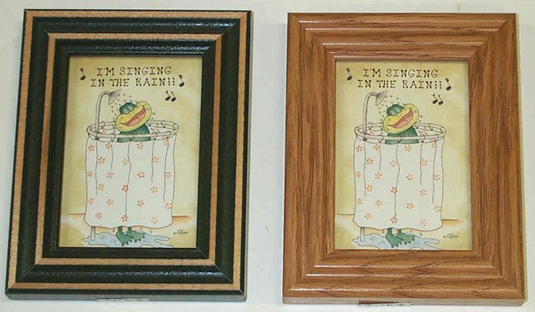 Decorative Framed Art with Bears - Click Image to Close