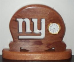 NY Giants Clock - Click Image to Close